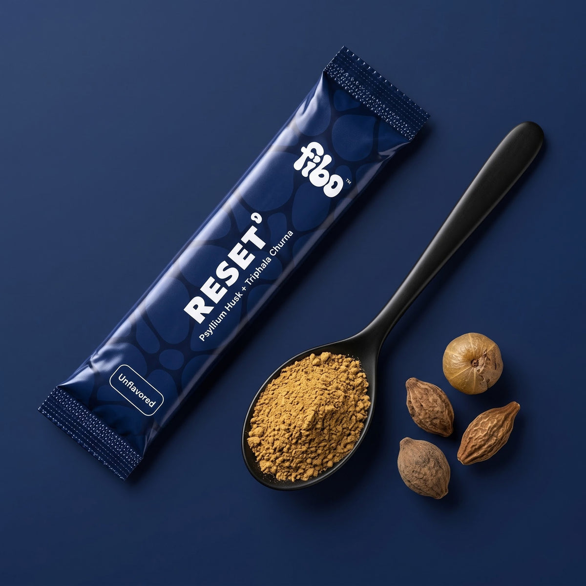 Fibo Reset – Triphala & Fiber Gut Reset Sachet (Unflavored)